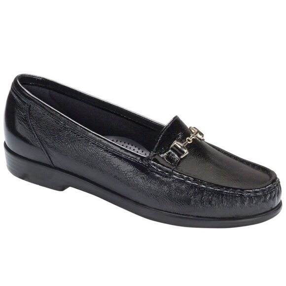 SAS Metro Black Loafer Horsebit Size 7M.  B64 - Picture 1 of 10